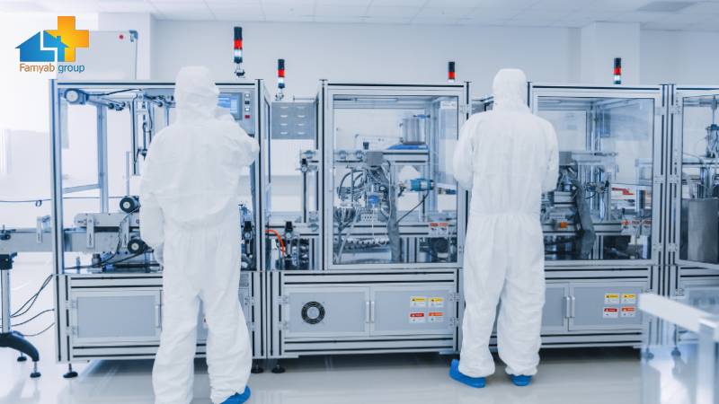 مراحل تأسیس کارخانه داروسازی