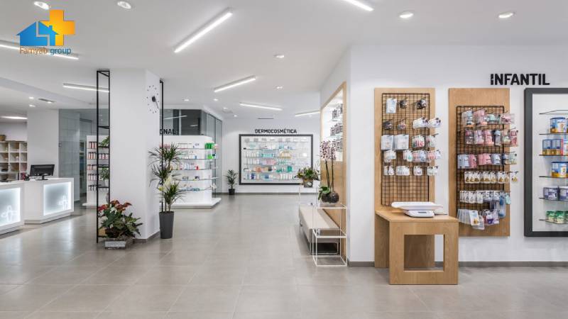 باید و نبایدهای طراحی داخلی داروخانه و دکور داروخانه